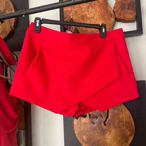 Red shorts